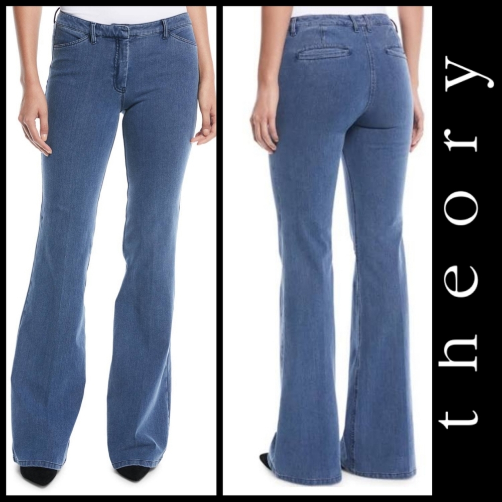Theory Wide Leg Jeans